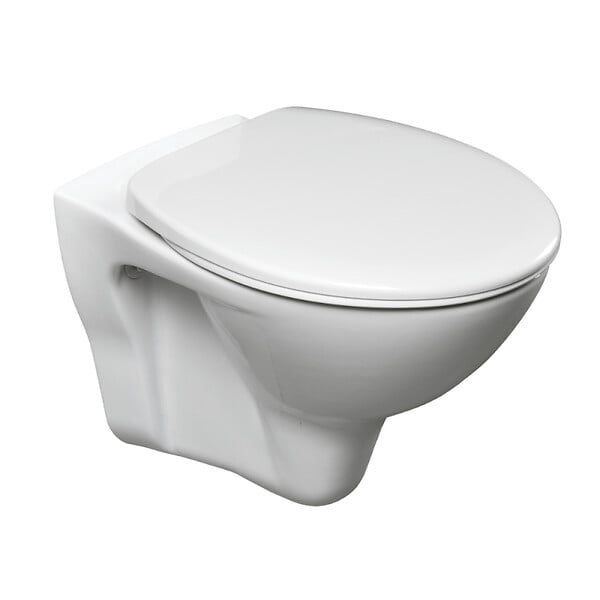 GROHE - Grohe Pack WC Bâti-support Rapid SL + WC suspendu Cersanit S-line Pro + Abattant + Plaque chrome (ARENASLPRO) - large