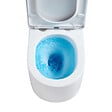 GEBERIT - Bâti-support Geberit + WC sans bride Swiss Aqua Technologies + Abattant SoftClose + pieds autoportants + Plaque (DelanoTQGebX) - vignette
