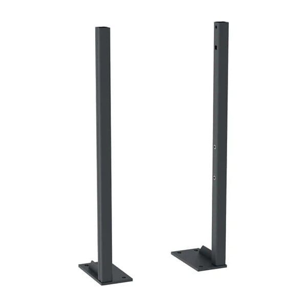 GEBERIT - Bâti-support Geberit + WC sans bride Swiss Aqua Technologies + Abattant SoftClose + pieds autoportants + Plaque (DelanoTQGebX) - large