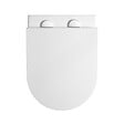 SWISS AQUA TECHNOLOGIES - WC suspendu sans bride Vortex et fixations invisibles, abattant frein de chute (SAT72010RTORP) - vignette