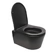 GEBERIT - Pack WC Bati-support Geberit + WC Swiss Aqua Technologies sans bride + abattant SoftClose + plaque noire mat (BLSATGEB10SP) - vignette