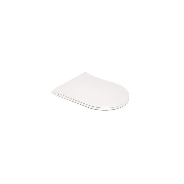 SWISS AQUA TECHNOLOGIES - Pack WC Bâti-support autoportant, WC sans bride Lucco Avva, Abattant softclose, Plaque Chrome - large