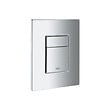 GROHE - Rapid SL Pack Bâti-support + cuvette sans bride + Abattant + Plaque chrome (RAPIDSL-ARCHI4-1) - vignette