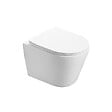 GEBERIT - Pack WC Bati-support Geberit Duofix UP100 + Cuvette SAT Infinitio sans bride + Set d'habillage + Plaque blanche - vignette