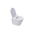 GEBERIT - Pack WC Bati-support Geberit Duofix UP100 + Cuvette SAT Infinitio sans bride + Set d'habillage + Plaque blanche - vignette