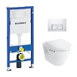 GEBERIT - Pack Bati-support Geberit Duofix UP100 + WC Vitra Integra + Abattant en Duroplast - vignette