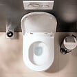 HANSGROHE - Hansgrohe EluPura Original S WC sans bride 540 AquaChannel Flush + Abattant softclose, Blanc brillant (60207450) - vignette