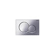 GEBERIT - Pack WC Bati-support Geberit UP720 extra-plat + WC sans bride SAT + Abattant softclose + Plaque chrome brillant (SLIM-SATrimless - vignette