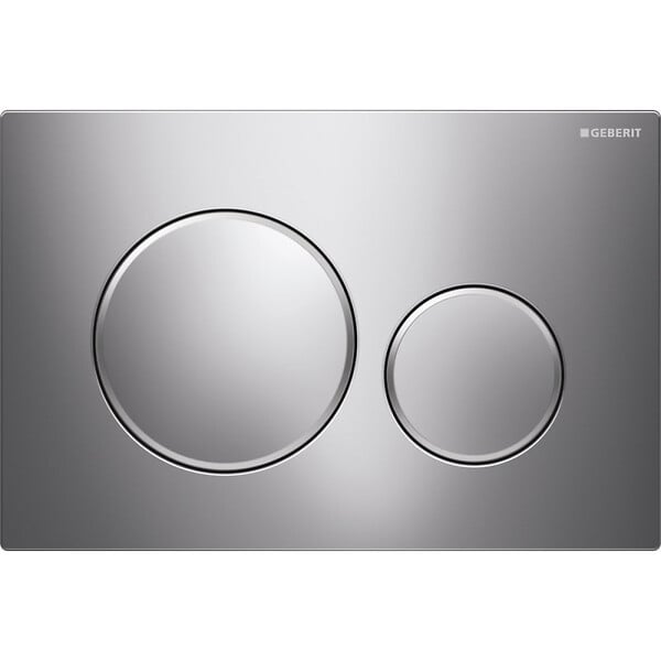 GEBERIT - Pack WC bati-support Geberit + WC Swiss Aqua Technologies sans bride + abattant SoftClose + plaque (SLIM-SATrimless-F) - large