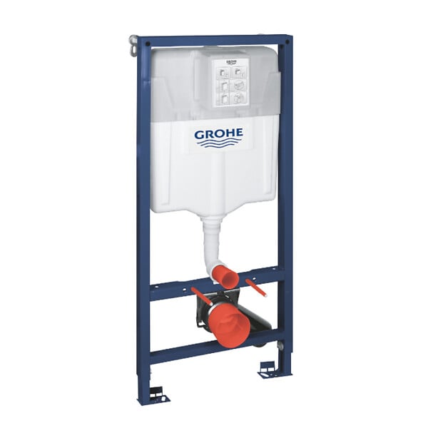 GROHE - Grohe Bati-support Solido 2en1 avec fixations murales, pour hauteur 1M13 (39069000) - large