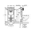 GROHE - Grohe Bati-support Solido 2en1 avec fixations murales, pour hauteur 1M13 (39069000) - vignette