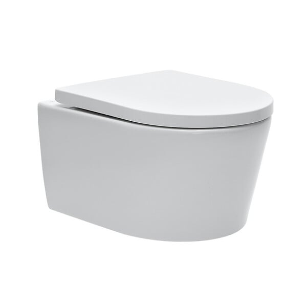 GROHE - Grohe Pack WC Bâti-support Rapid SL + WC SAT sans bride + Abattant SoftClose + Plaque chrome + Set d'habillage (ARENASATSB) - large