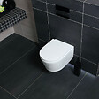 GROHE - Grohe Pack WC Bâti-support Rapid SL + WC SAT sans bride + Abattant SoftClose + Plaque chrome + Set d'habillage (ARENASATSB) - vignette