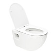 SWISS AQUA TECHNOLOGIES - Pack WC Bâti-support Autoportant + WC sans bride SAT  + Abattant SoftClose + Plaque Blanche (SMART-Project-4) - vignette