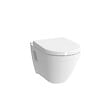 GEBERIT - pack Bati-support Geberit UP100 + plaque Delta50 + cuvette Vitra avec bride S50 + abattant softclose (S50geb2) - vignette