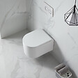 GROHE - Grohe Pack WC Bâti-support + WC sans bride SAT Delano + Abattant softclose + Plaque Chrome - vignette