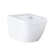 GROHE - Grohe Pack WC Bâti support Grohe Rapid SL + Cuvette sans bride Grohe Euro Ceramic, Blanc + plaque de déclenchement: Chrome (39536000) - vignette
