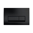 GEBERIT - Pack Bâti-support Geberit + WC sans bride Swiss Aqua Technologies + abattant SoftClose + plaque noir mat (ProjectGeb10) - vignette