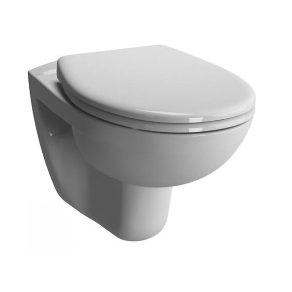 VILLEROY & BOCH - ViConnect Pro S Pack WC Bâti-support + WC sans bride Vitra Normus + Abattant softclose + Plaque (ViConnectNormusRimless-1) - large