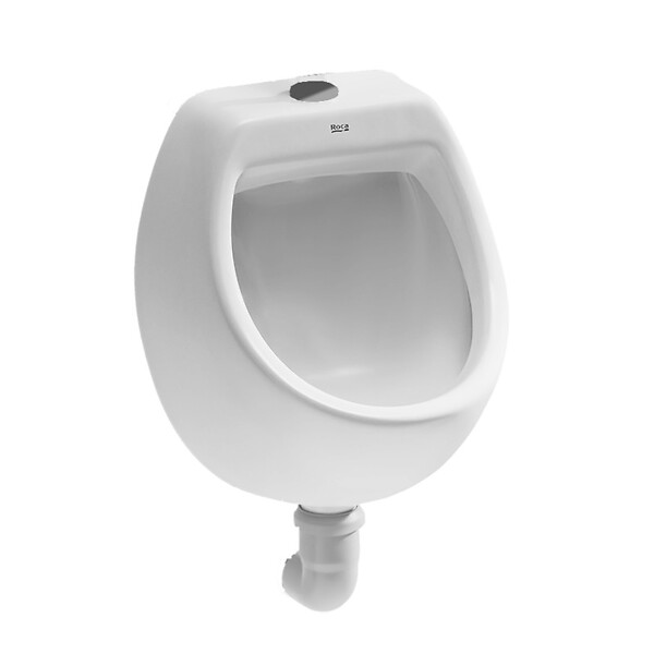 ROCA - Mini Urinoir suspendu en porcelaine en alimentation supérieure (A353145000) - large