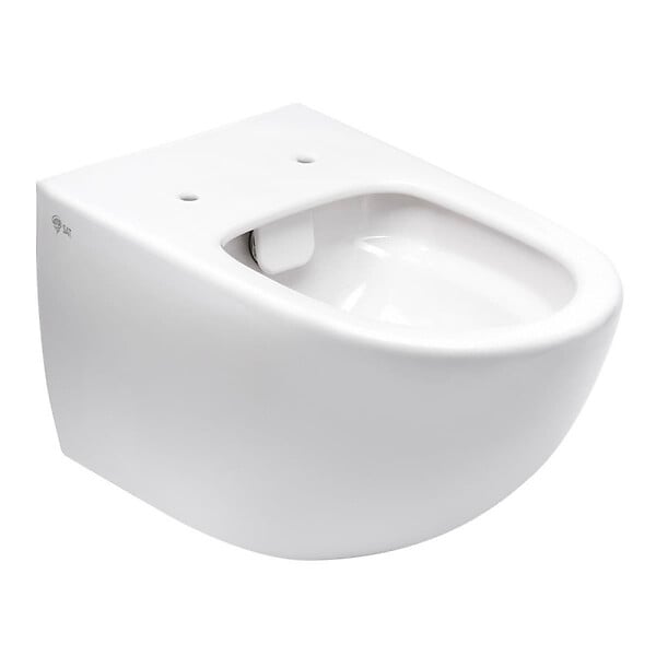 SWISS AQUA TECHNOLOGIES - Swiss Aqua Technologies Infinitio WC sans bride avec fixations invisibles + Abattant softclose (Infinitio2rimless) - large