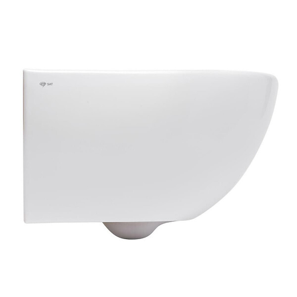 SWISS AQUA TECHNOLOGIES - Swiss Aqua Technologies Infinitio WC sans bride avec fixations invisibles + Abattant softclose (Infinitio2rimless) - large
