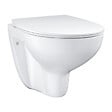 GROHE - Grohe Bau Ceramic ensemble WC suspendu sans bride + abattant SoftClose en Duroplast, blanc (G39899000) - vignette