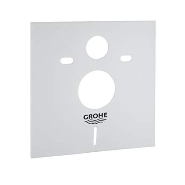GROHE - Pack Rapid sl+ plaque arena chrome+ Fixations murales + set d'isolation phonique + WC suspendu (ArenaProject) - large