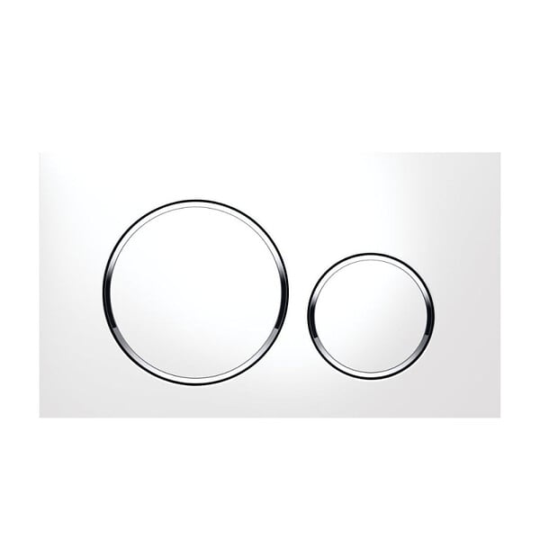 GEBERIT - Duofix Pack Bâti-support + Cuvette suspendue + Abattant  + Plaque de déclenchement (SLIM-O.NOVO49-C) - large