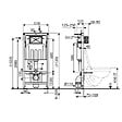 SWISS AQUA TECHNOLOGIES - Swiss Aqua Technologies Ensemble bâti-support + réservoir pour WC suspendu 112 cm (SATAMSK) - vignette