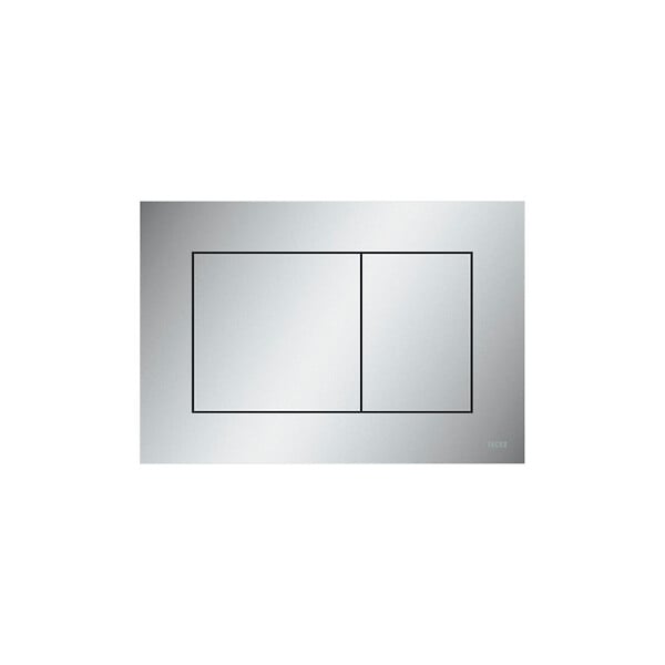 TECE - Plaque de commande WC série NOW - Couleur : CHROME MAT - large