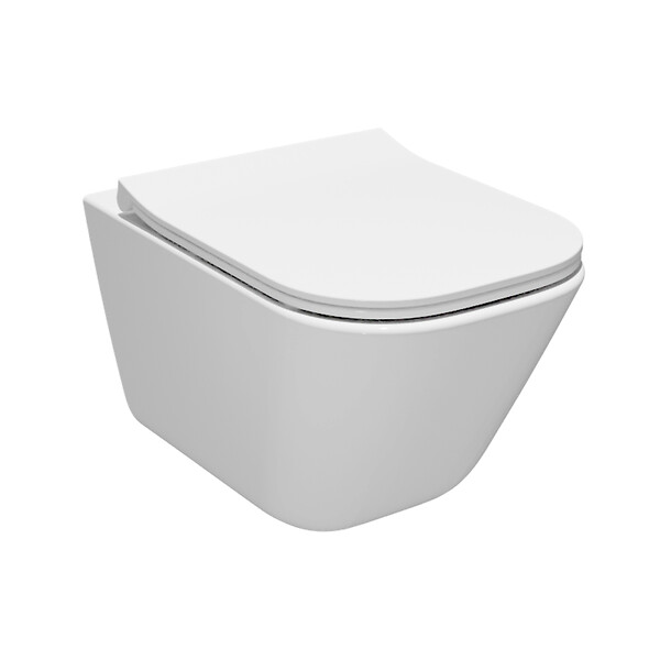 ROCA - GAP WC suspendu sans bride + abattant slim softclose (A34647LGAP) - large