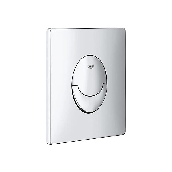 GROHE - Pack WC Bâti-support Rapid SL + WC sans bride Bello + Abattant softclose + Plaque Chrome (ProjectBello-2) - large