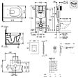 GROHE - Grohe Pack WC Bâti-support Rapid SL + WC sans bride LIVEA Bello + Abattant softclose + Plaque Chrome (RapidSL-Bello-1) - vignette
