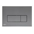 SWISS AQUA TECHNOLOGIES - Pack WC bâti-support autoportant + WC suspendu sans bride avec abattant SoftClose + gun metal mat (STROGAWR09-U) - vignette