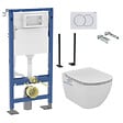 GEBERIT - Pack Autoportant Bati-support Geberit Duofix + WC sans bride Ideal Standard Tesi - vignette