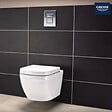 GROHE - Euro Ceramic Cuvette WC suspendue, blanc alpin + abattant softclose (39328000+39330001-lm) - vignette