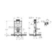 VITRA - Bâti support pour WC (761-5805-01) - vignette