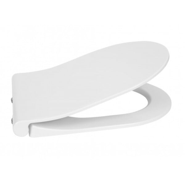 GEBERIT - Pack WC Bati-support Geberit Duofix + Cuvette suspendue sans bride Livea Bello + Abattant soft close + Plaque Blanche (BelloGeb3 - large