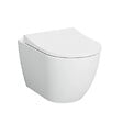 VITRA - Vitra  WC sans bride S60, fixations invisibles + Abattant softclose, Blanc (7510-003-6288) - vignette