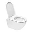 VITRA - Vitra  WC sans bride S60, fixations invisibles + Abattant softclose, Blanc (7510-003-6288) - vignette