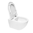 VITRA - Vitra  WC sans bride S60, fixations invisibles + Abattant softclose, Blanc (7510-003-6288) - vignette