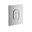 GROHE - Pack Bâti-support Rapid SL + WC sans bride Bello + Abattant slim, softclose + Plaque Chrome - vignette