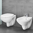 GROHE - Grohe Bau Ceramic WC suspendu sans bride, blanc alpin (39351000/BP) - vignette