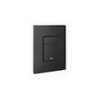 GROHE - Grohe Pack WC Bâti-support Rapid SL + WC Infinitio sans bride noir mat + Abattant softclose + Plaque noire mat - vignette