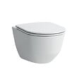LAUFEN - Pack WC suspendu sans bride, fixations cachées, abattant slim frein de chute (H8669570000001) - vignette