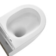 SWISS AQUA TECHNOLOGIES - WC suspendu sans bride Vortex et fixations invisibles, abattant frein de chute (SAT67010RTORP) - vignette
