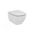 GROHE - Grohe Pack WC Bâti-support + Cuvette Ideal Standard Tesi Aquablade rimless + Plaque chrome + Set habillage (HGROHEAQUA-SET) - vignette