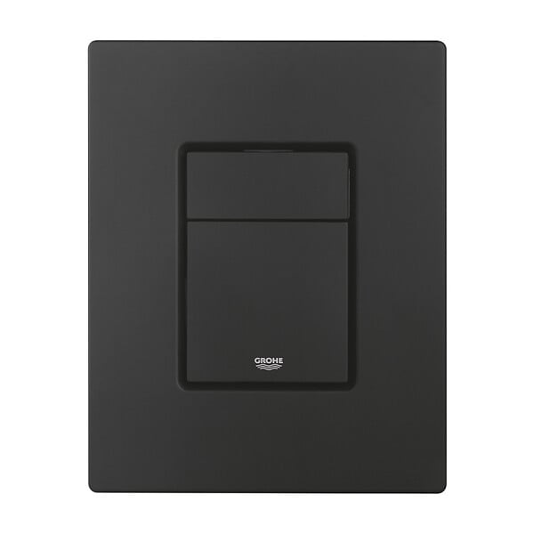 GROHE - Pack WC Bâti-support RapidSL + WC suspendu + Plaque Noir mat + Set de montage (RAPIDSL-FUSIONTQ-KF0-SABO) - large