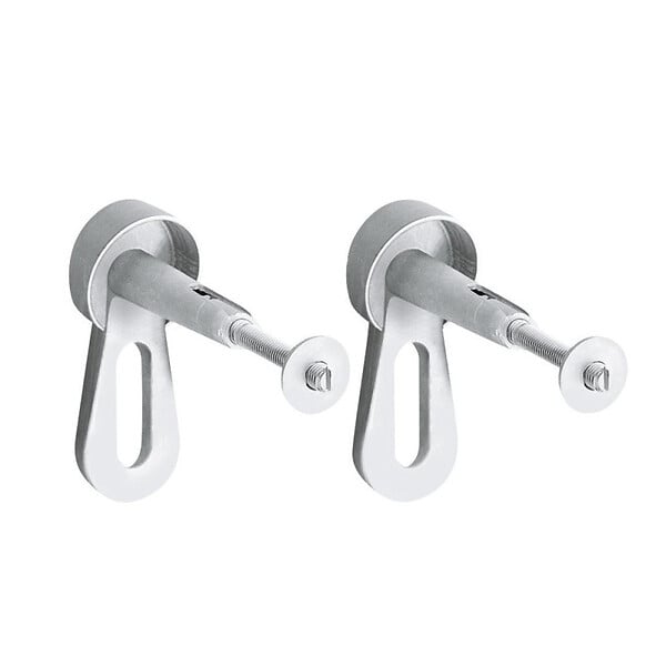 GROHE - Grohe Pack WC Bâti-support Rapid SL + WC sans bride SAT + Abattant slim, softclose + Plaque de commande noir mat - large